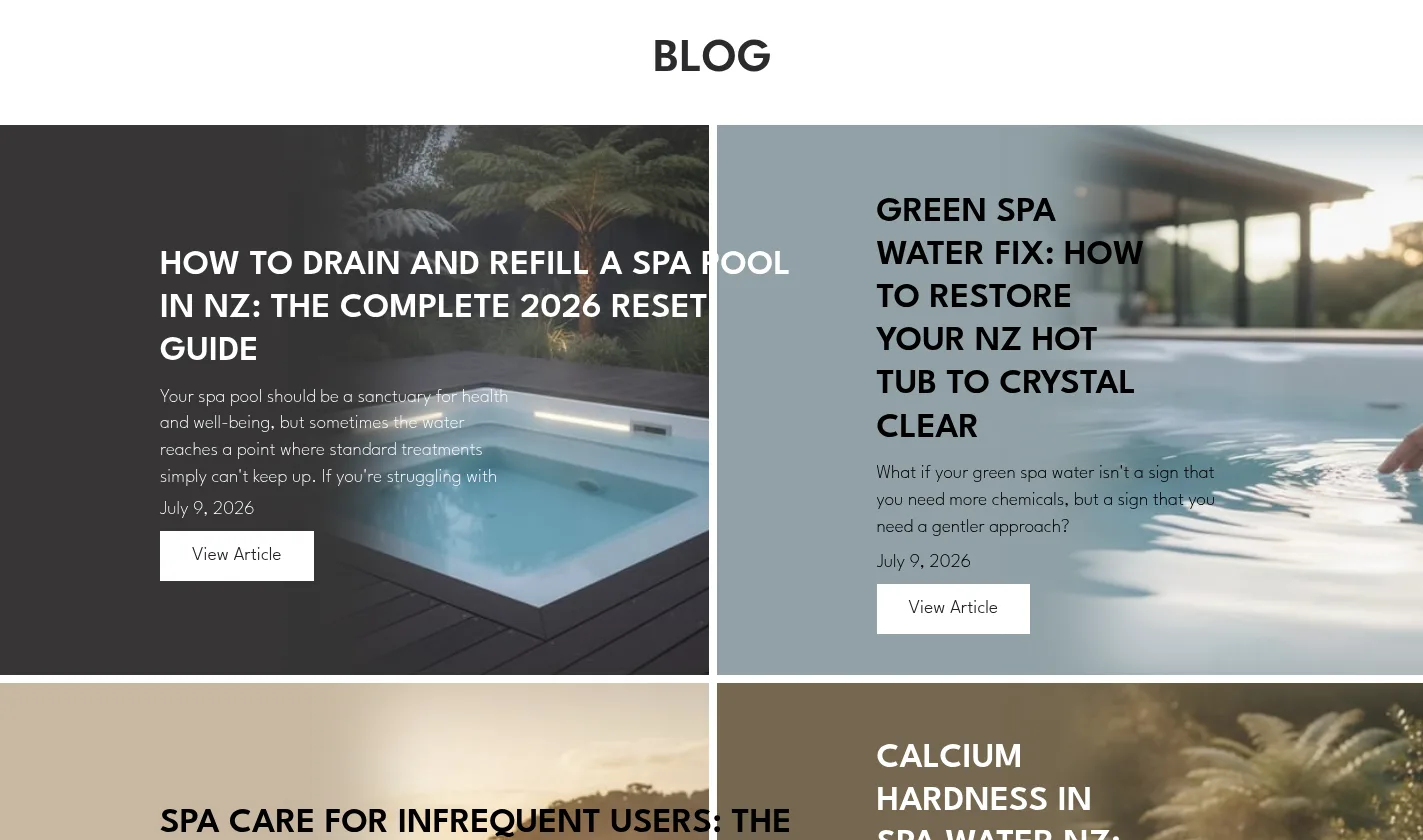 AquaSpa blog