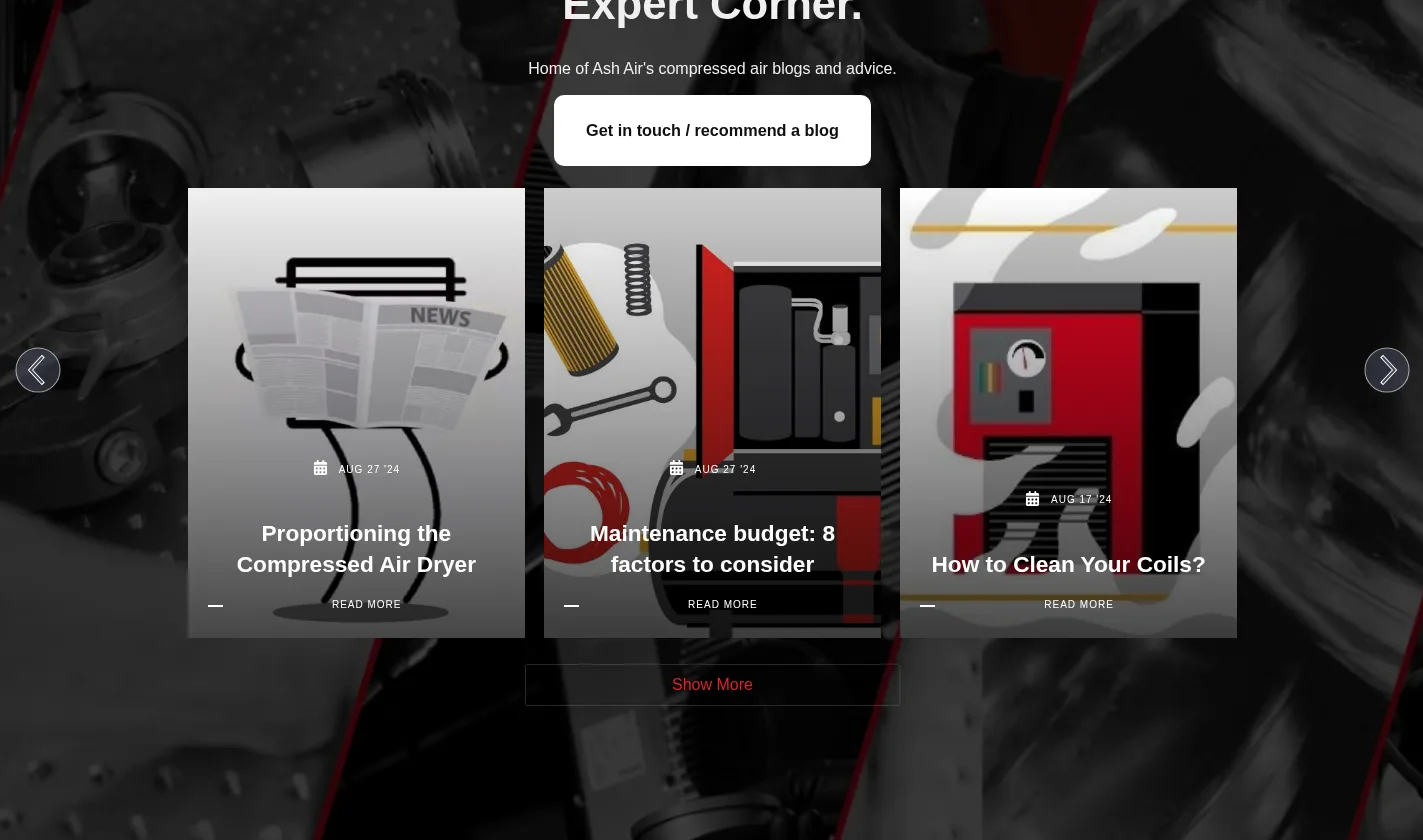 Ash Air Expert Corner blog