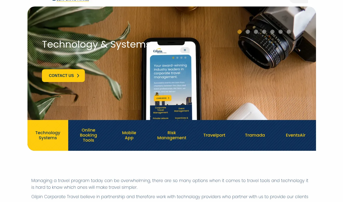 Gilpin technology and systems