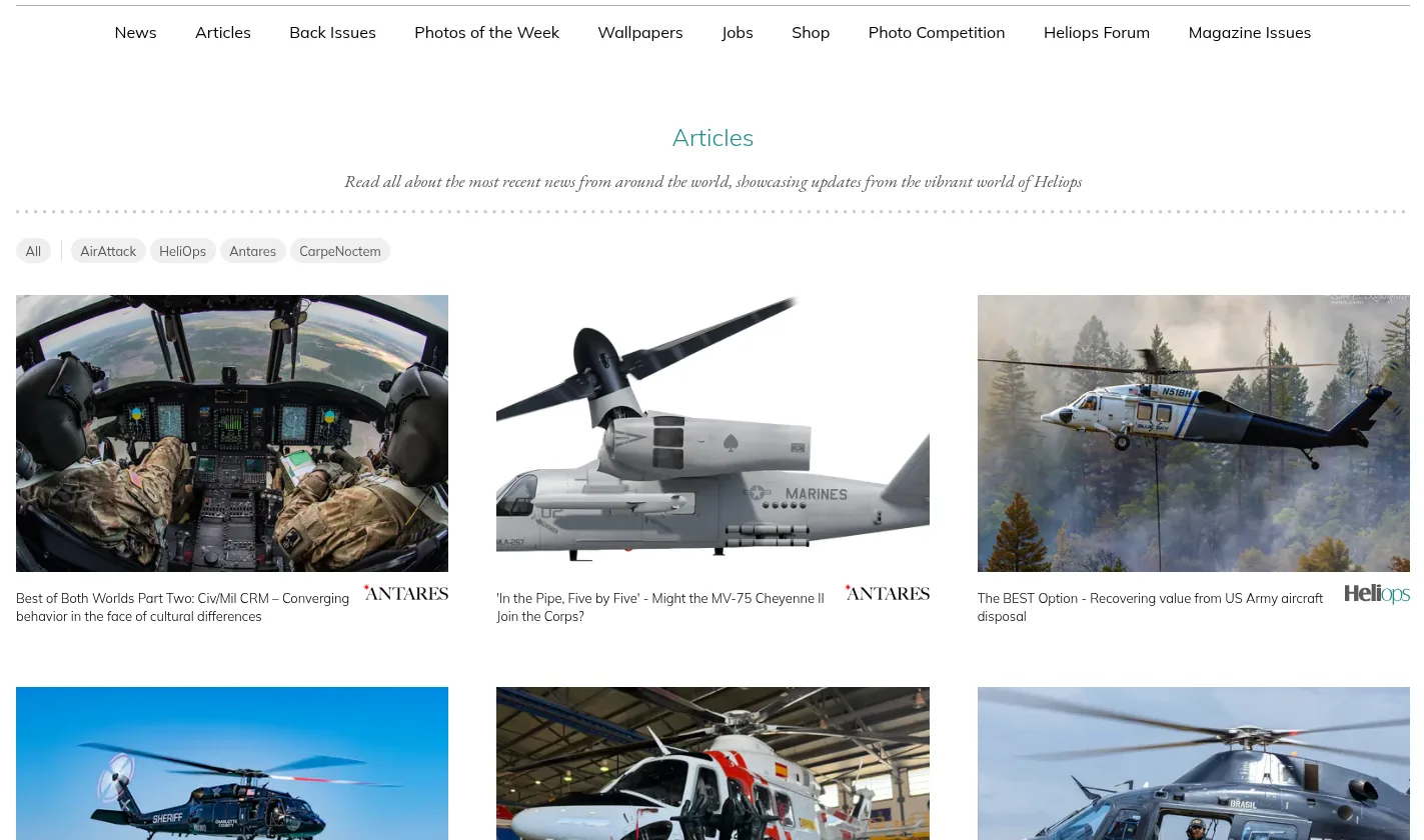 HeliOps articles