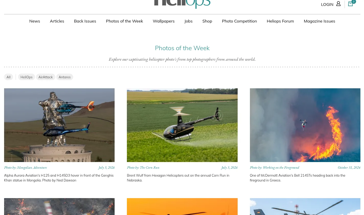 HeliOps photos of the week