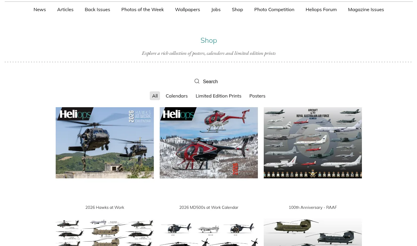 HeliOps shop