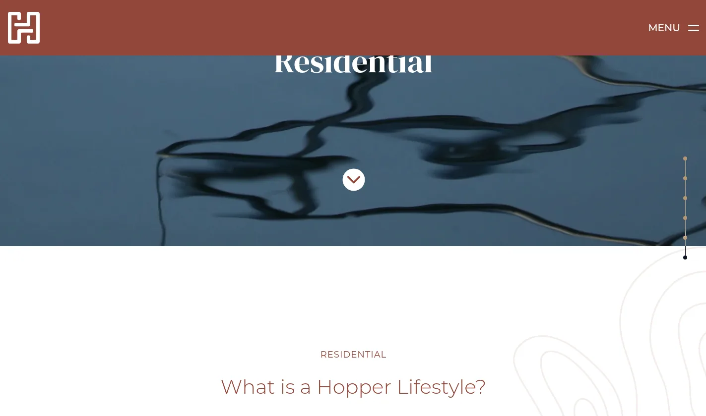 Hopper Developments residential page