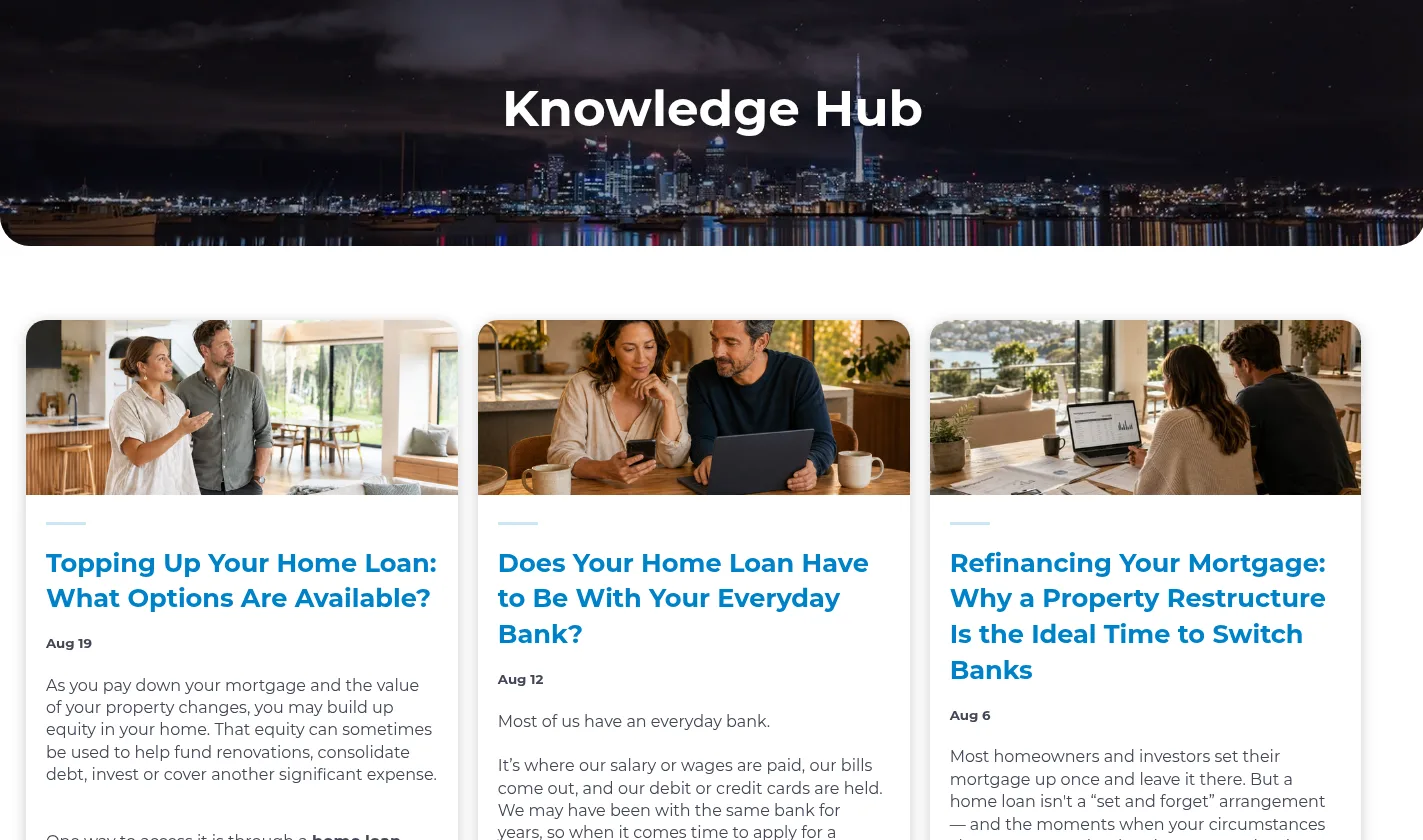Kris Pedersen knowledge hub