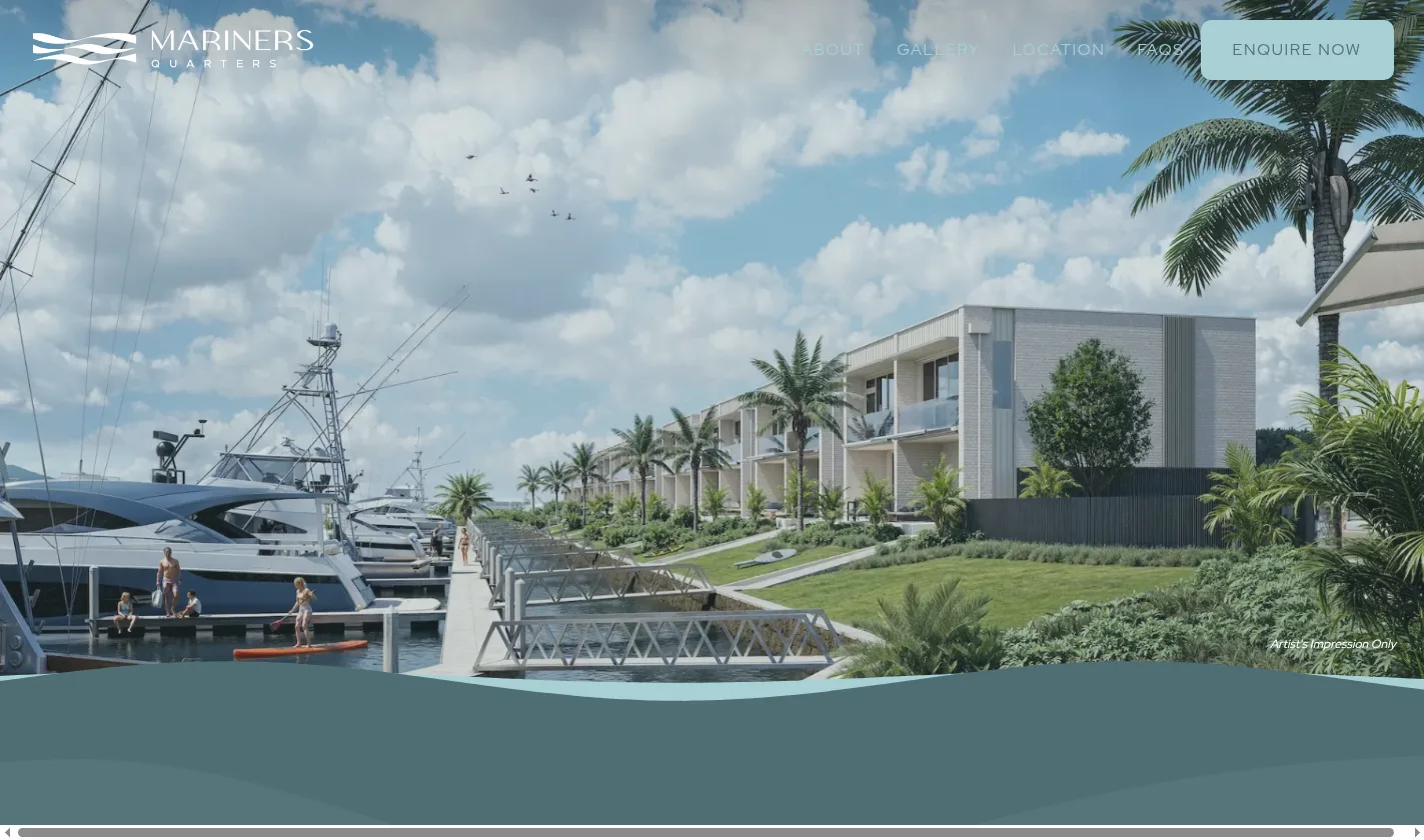 Mariners Quarters website