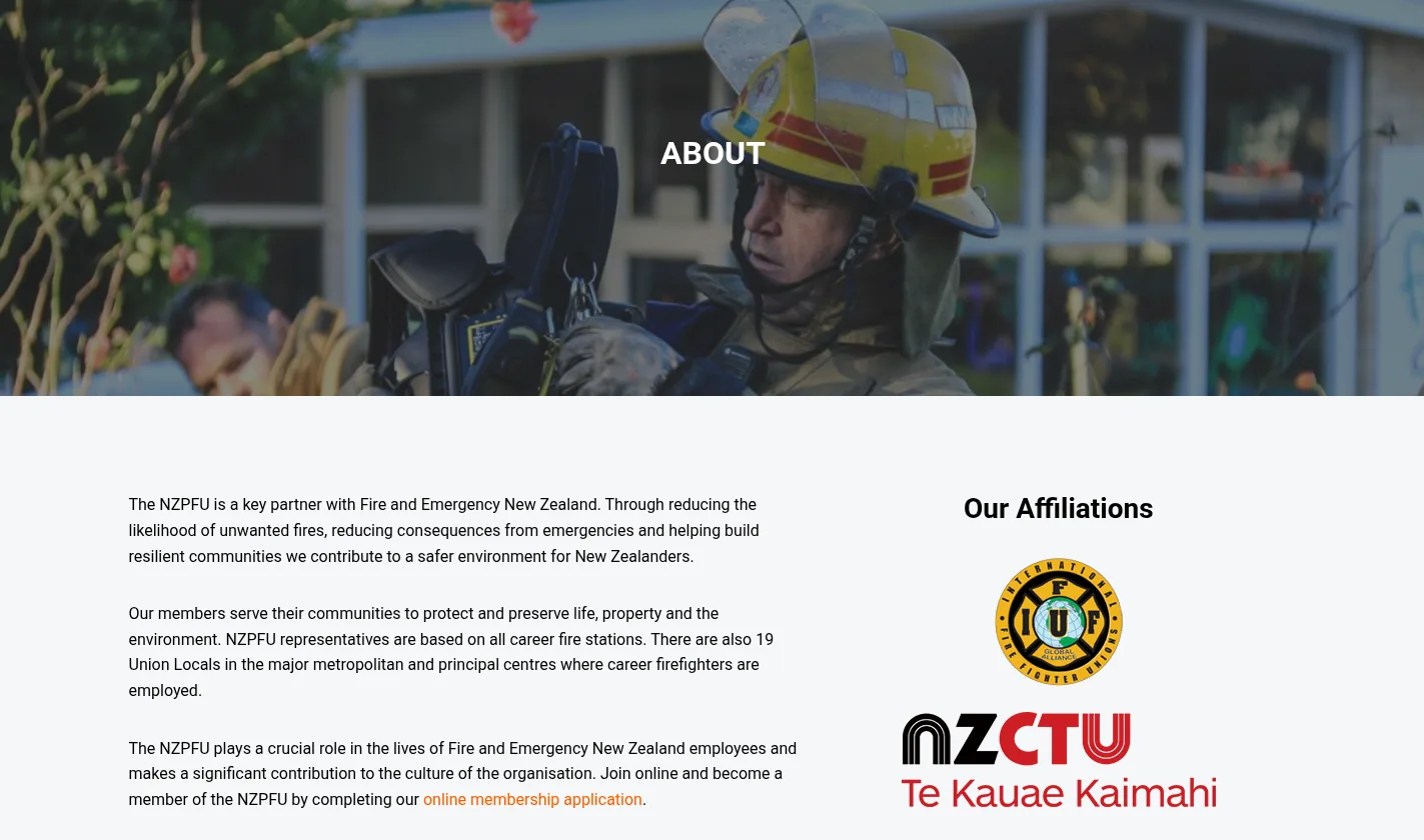 NZPFU about page