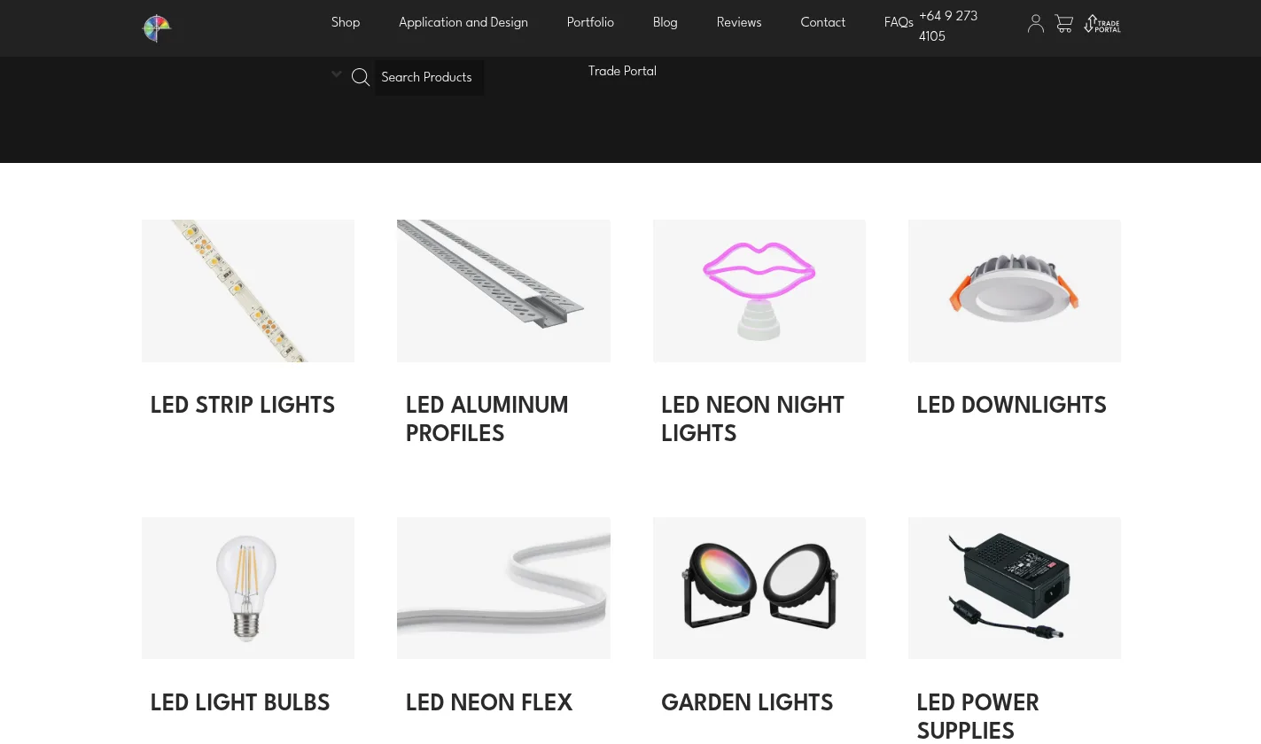 Specialized Lighting Concepts product categories