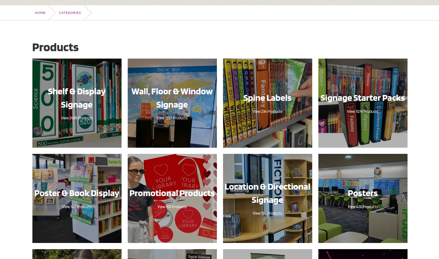 Syba Signs product catalogue