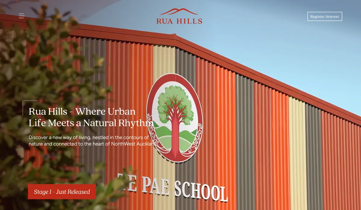 Rua Hills website