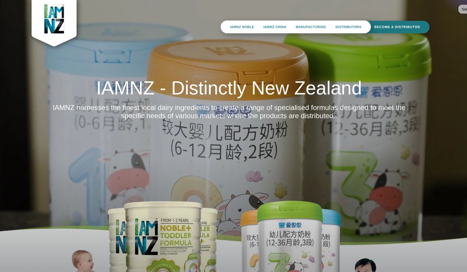 I AM NZ website designed by Fuel Design
